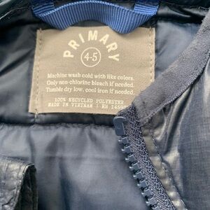 Primary Deep Blue Outerwear